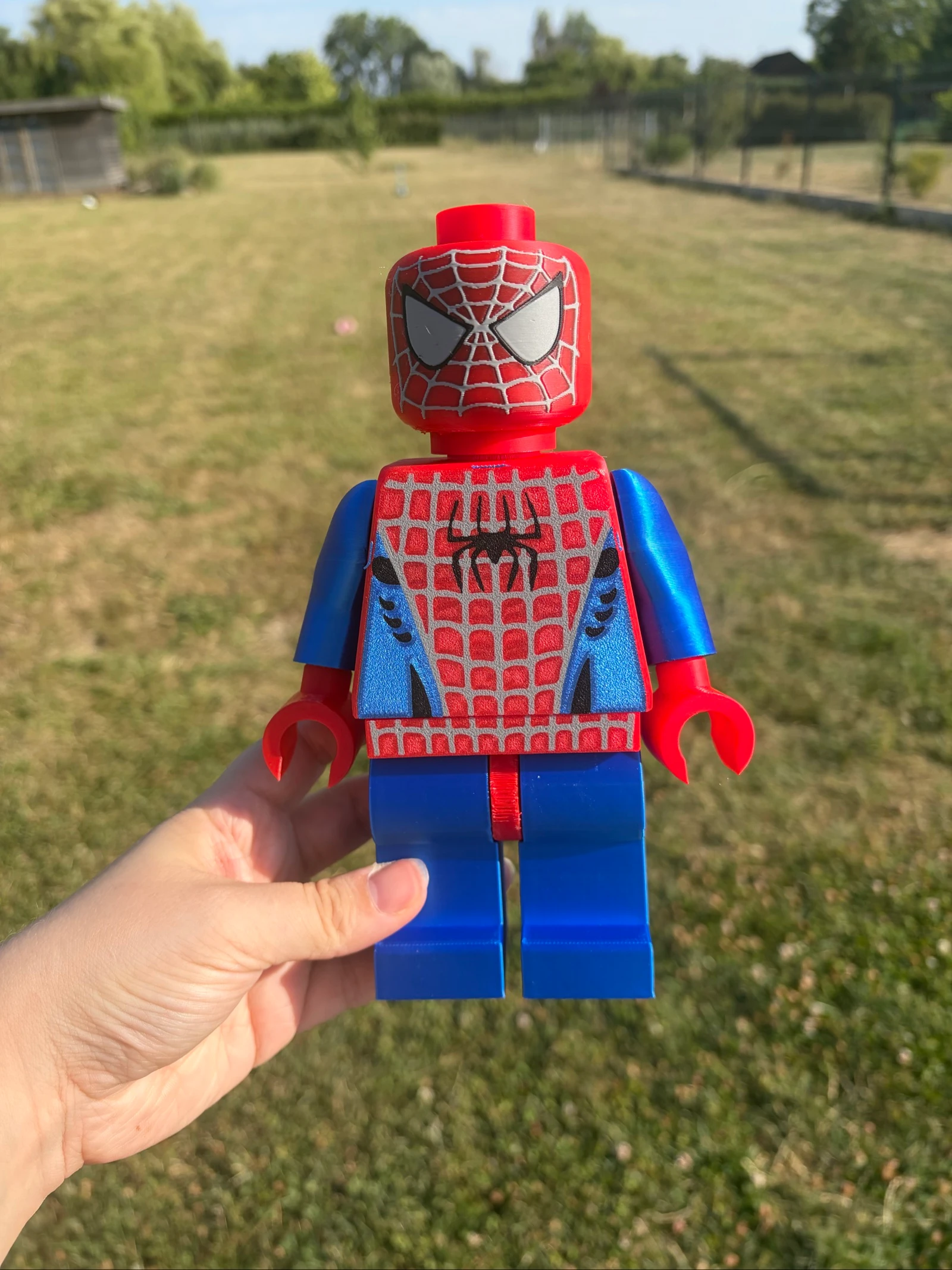 LEGO Homem-Aranha gigante 20 cm – Impressão 3D – Novo – photo 2